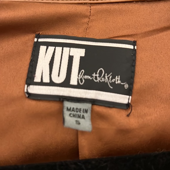 Faux Leather Jacket Camel colored - Picture 3 of 3